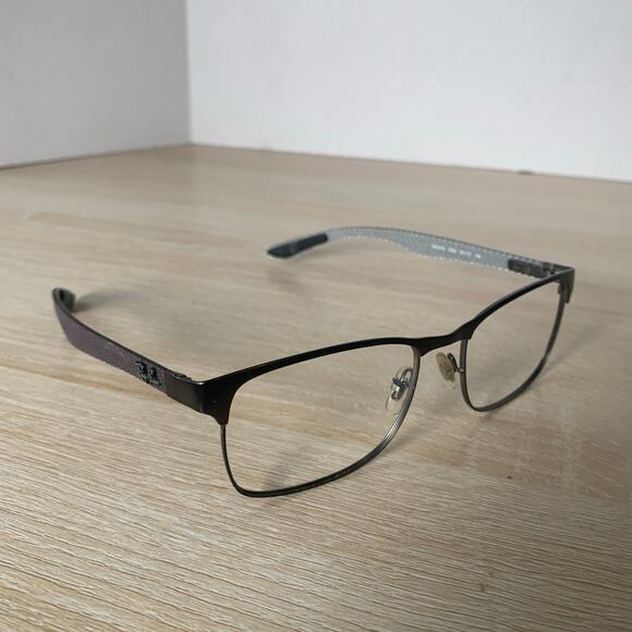 Ray-Ban RB8416 2620 Eyeglasses Gunmetal Carbon Fiber Frames Only 53-17-145 - Picture 1 of 8